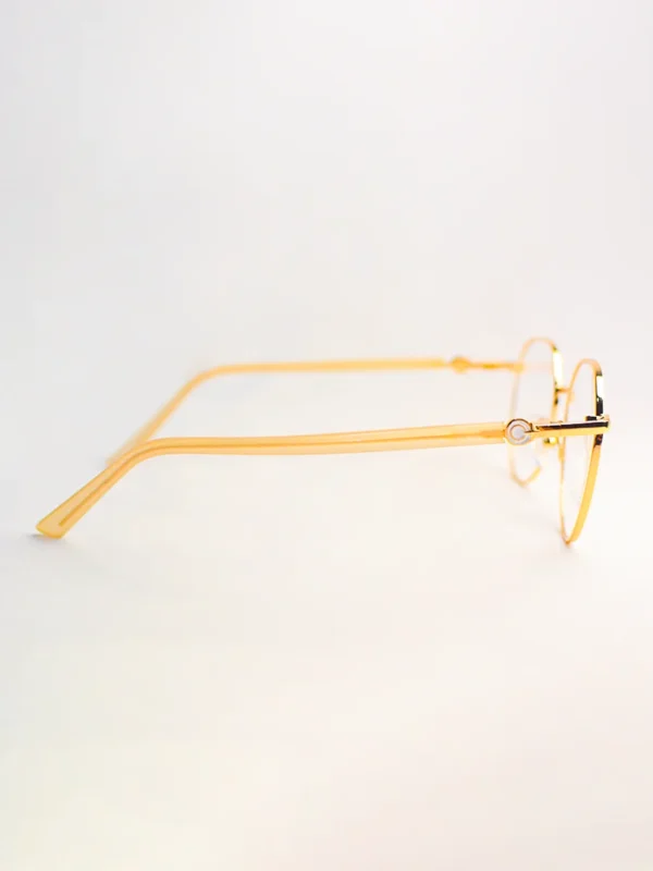 Metal Dama (AGT85012)Blanco/Dorado